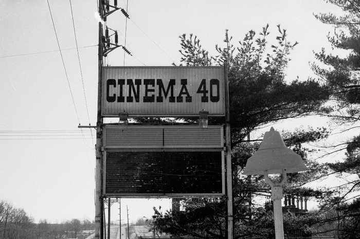 Cinema 40 Drive-In - Old Photo From Harry Mohney (newer photo)